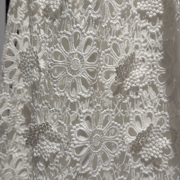 Trina Turk Ivory Lace Detail Garment - Picture 4 of 5